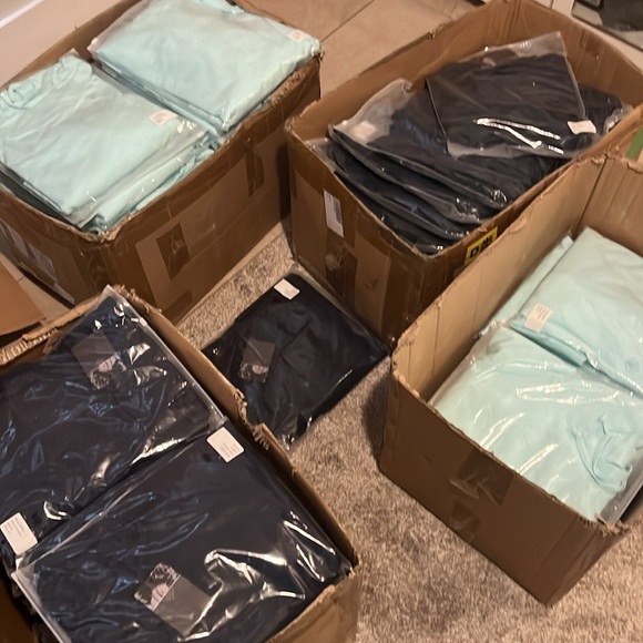 viicaya medium weight hoodie Anything you want! Available in Light Aqua and Navy - Picture 6 of 6